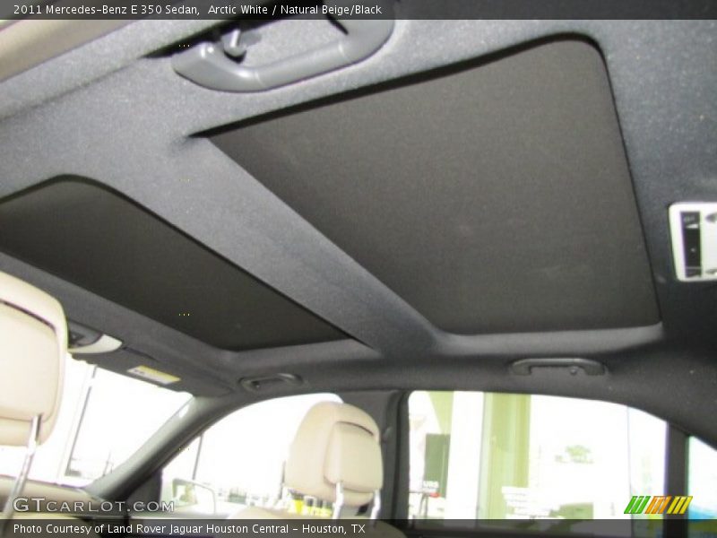 Arctic White / Natural Beige/Black 2011 Mercedes-Benz E 350 Sedan