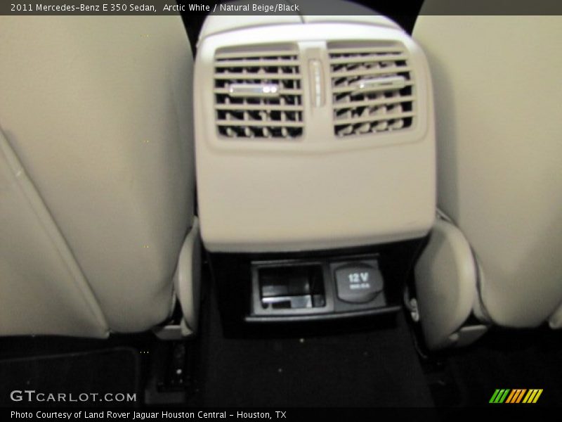 Arctic White / Natural Beige/Black 2011 Mercedes-Benz E 350 Sedan