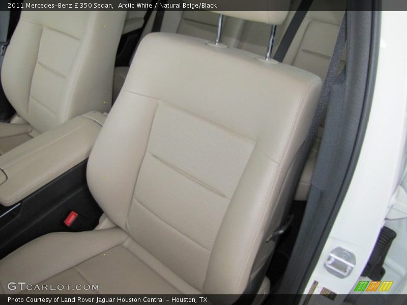 Arctic White / Natural Beige/Black 2011 Mercedes-Benz E 350 Sedan