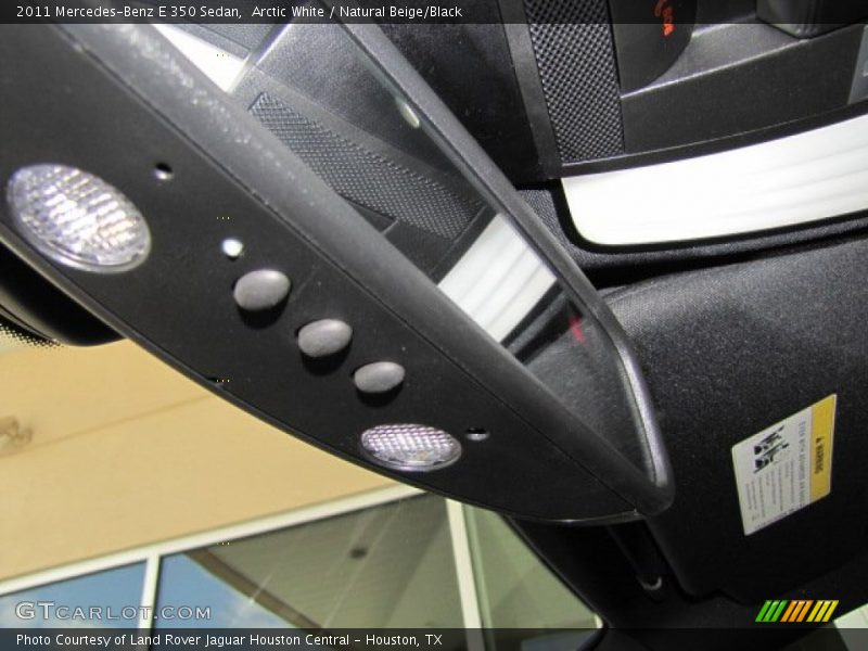 Arctic White / Natural Beige/Black 2011 Mercedes-Benz E 350 Sedan