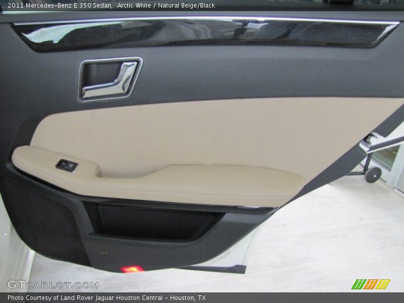 Arctic White / Natural Beige/Black 2011 Mercedes-Benz E 350 Sedan