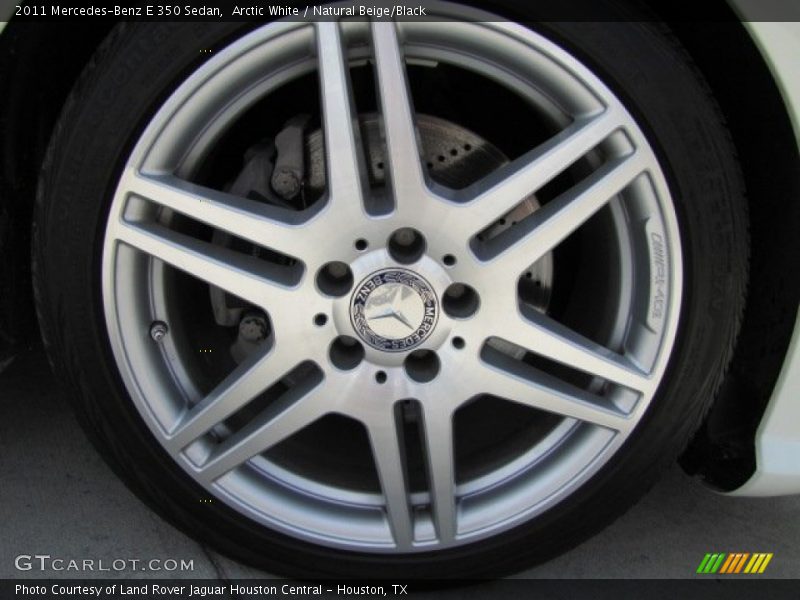Arctic White / Natural Beige/Black 2011 Mercedes-Benz E 350 Sedan