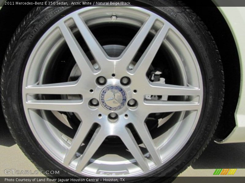 Arctic White / Natural Beige/Black 2011 Mercedes-Benz E 350 Sedan