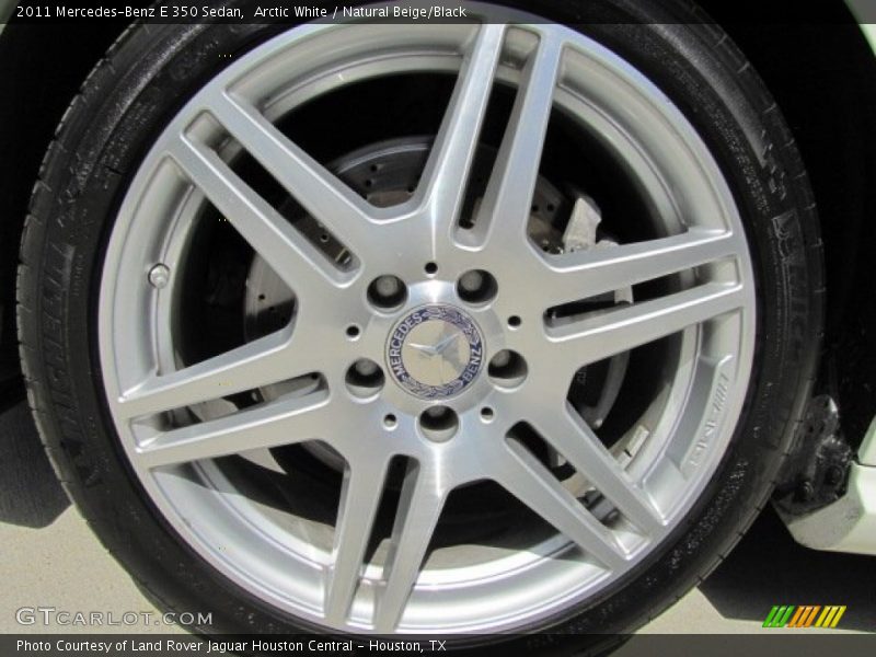 Arctic White / Natural Beige/Black 2011 Mercedes-Benz E 350 Sedan