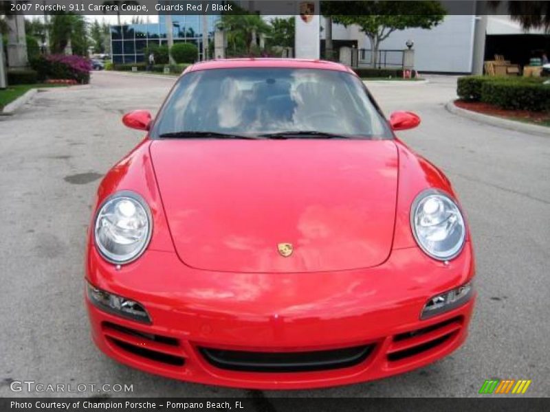 Guards Red / Black 2007 Porsche 911 Carrera Coupe