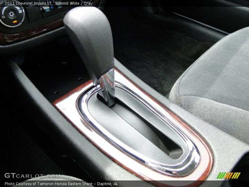 Summit White / Gray 2011 Chevrolet Impala LT