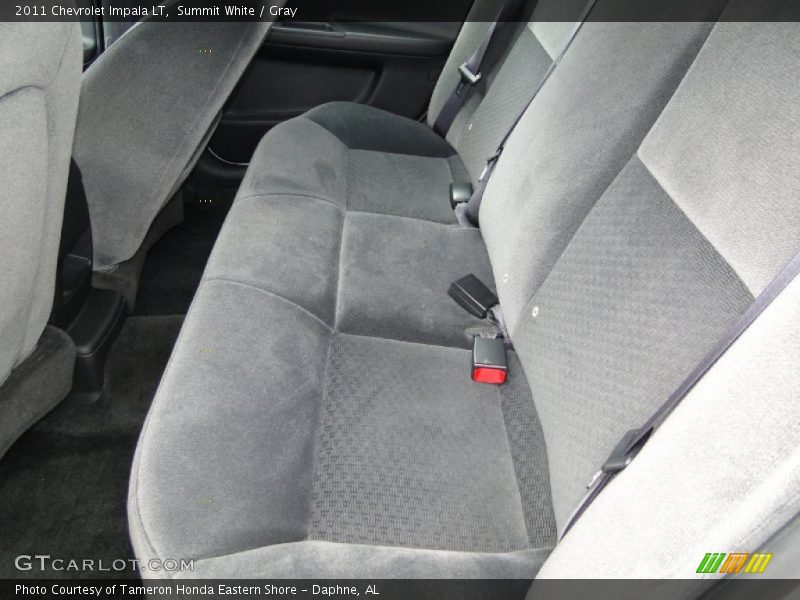 Summit White / Gray 2011 Chevrolet Impala LT