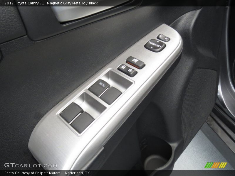 Magnetic Gray Metallic / Black 2012 Toyota Camry SE