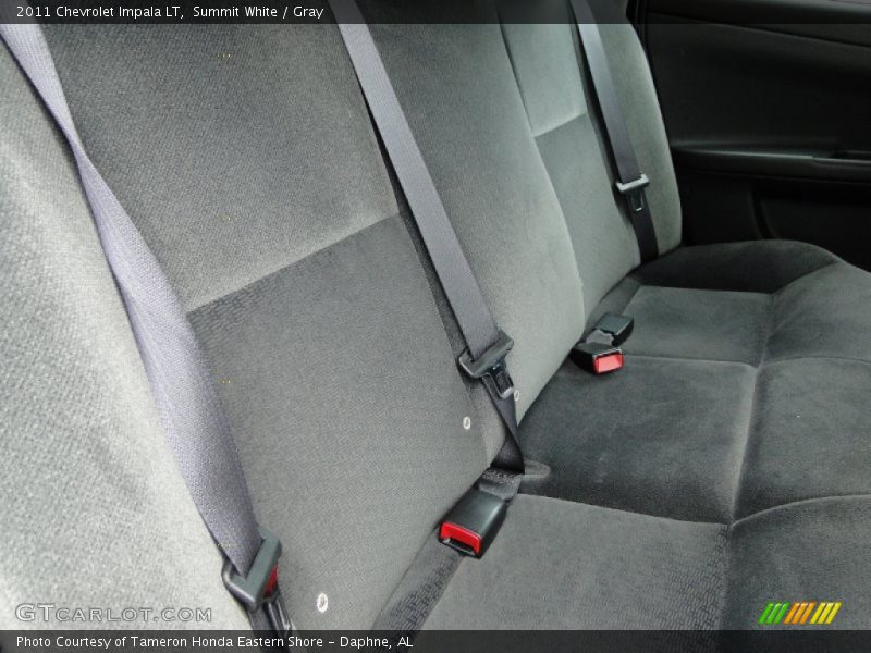 Summit White / Gray 2011 Chevrolet Impala LT