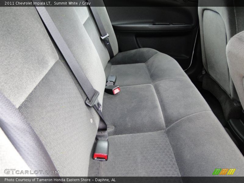 Summit White / Gray 2011 Chevrolet Impala LT