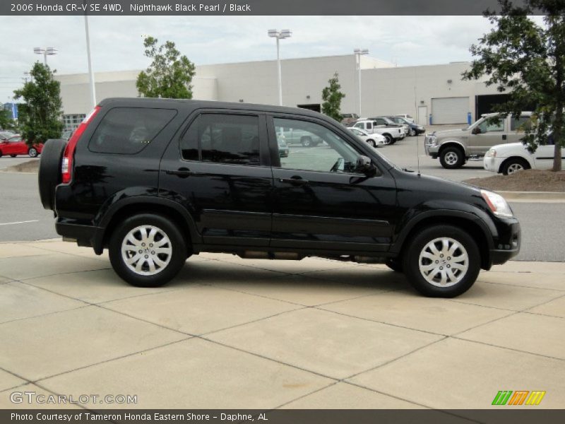 Nighthawk Black Pearl / Black 2006 Honda CR-V SE 4WD