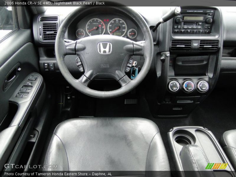 Nighthawk Black Pearl / Black 2006 Honda CR-V SE 4WD