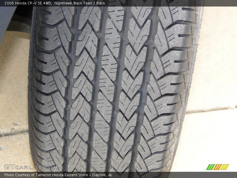 Nighthawk Black Pearl / Black 2006 Honda CR-V SE 4WD
