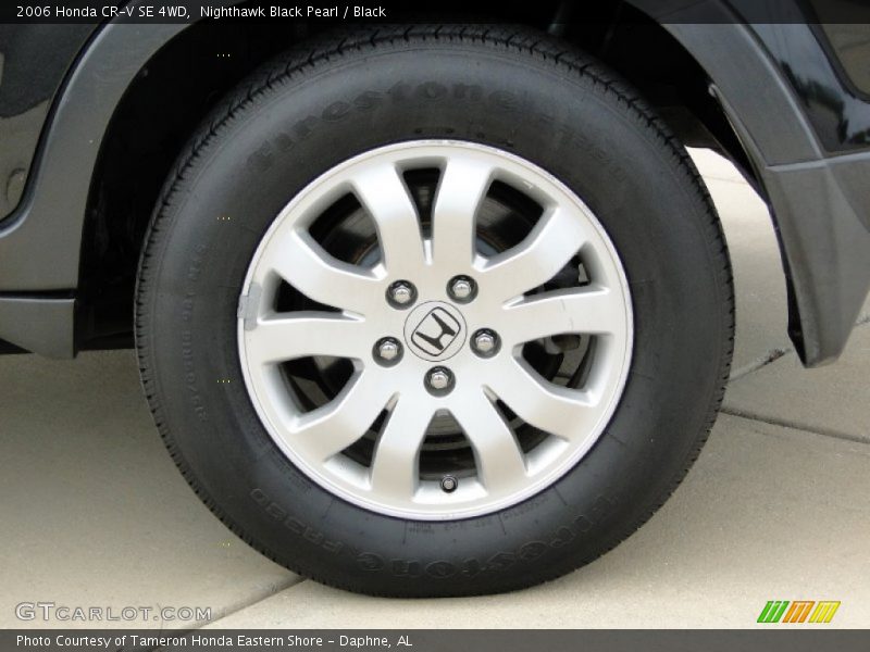 Nighthawk Black Pearl / Black 2006 Honda CR-V SE 4WD