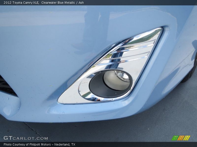Clearwater Blue Metallic / Ash 2012 Toyota Camry XLE
