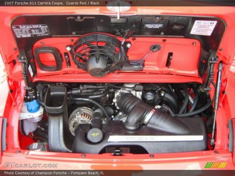 Guards Red / Black 2007 Porsche 911 Carrera Coupe