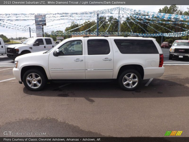  2013 Suburban LTZ White Diamond Tricoat