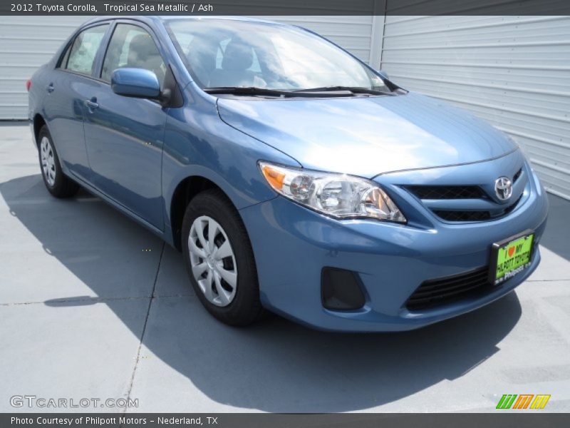 Tropical Sea Metallic / Ash 2012 Toyota Corolla