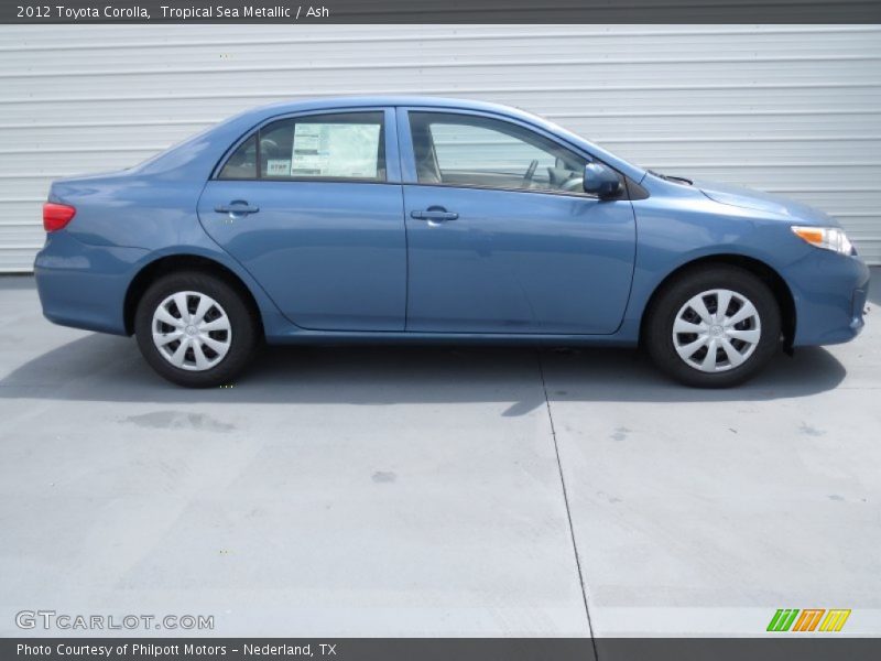 Tropical Sea Metallic / Ash 2012 Toyota Corolla