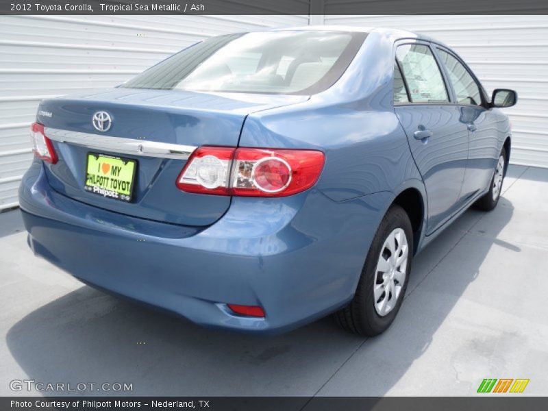 Tropical Sea Metallic / Ash 2012 Toyota Corolla