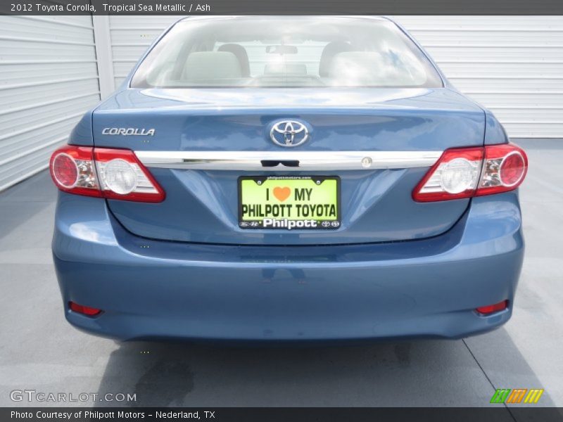 Tropical Sea Metallic / Ash 2012 Toyota Corolla