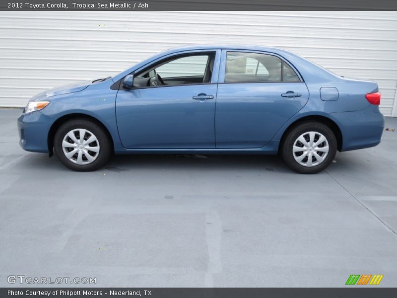 Tropical Sea Metallic / Ash 2012 Toyota Corolla