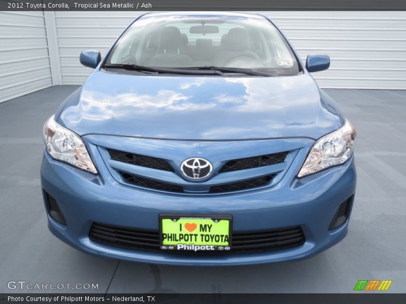 Tropical Sea Metallic / Ash 2012 Toyota Corolla