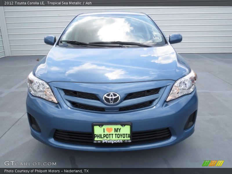 Tropical Sea Metallic / Ash 2012 Toyota Corolla LE