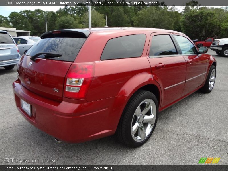 Inferno Red Crystal Pearl / Dark Slate Gray/Light Graystone 2006 Dodge Magnum R/T AWD