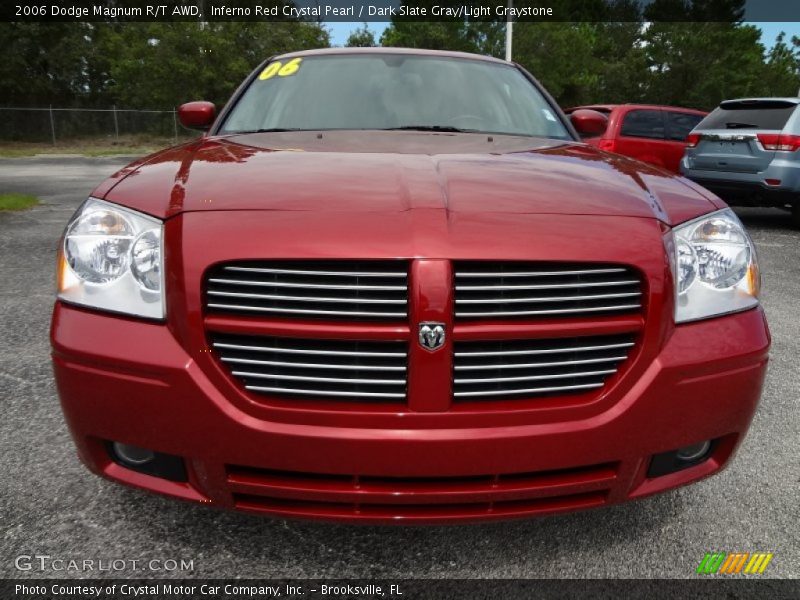 Inferno Red Crystal Pearl / Dark Slate Gray/Light Graystone 2006 Dodge Magnum R/T AWD