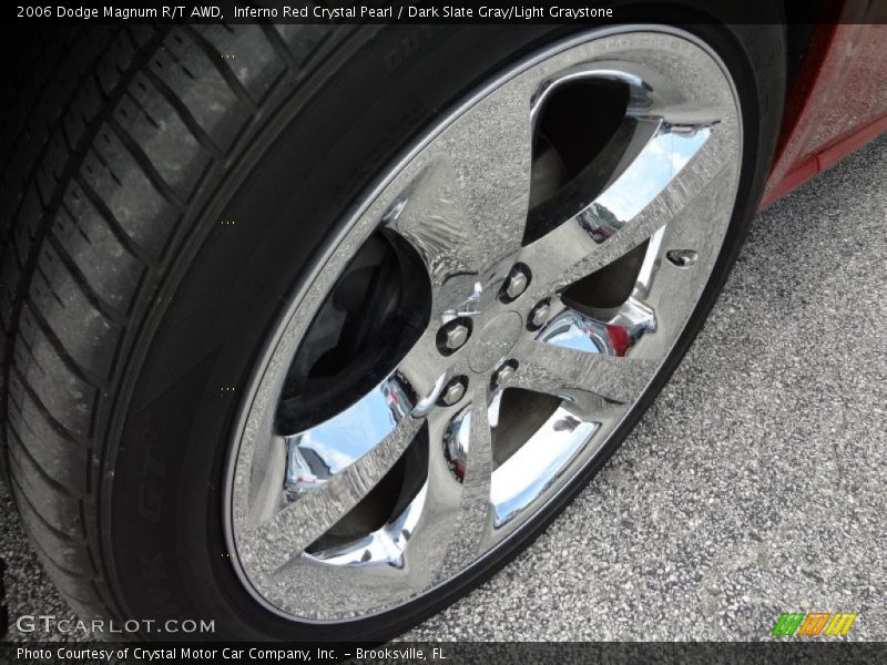 Inferno Red Crystal Pearl / Dark Slate Gray/Light Graystone 2006 Dodge Magnum R/T AWD