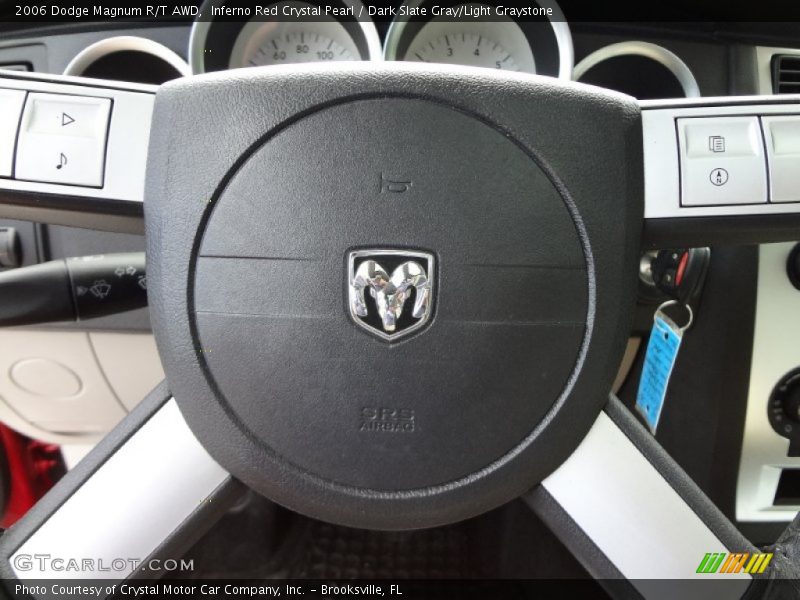 Inferno Red Crystal Pearl / Dark Slate Gray/Light Graystone 2006 Dodge Magnum R/T AWD