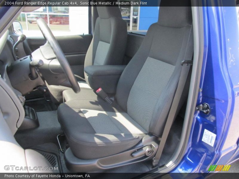  2004 Ranger Edge Regular Cab 4x4 Medium Dark Flint Interior
