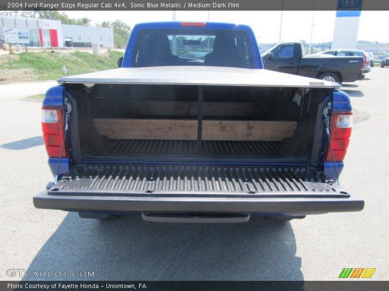 Sonic Blue Metallic / Medium Dark Flint 2004 Ford Ranger Edge Regular Cab 4x4