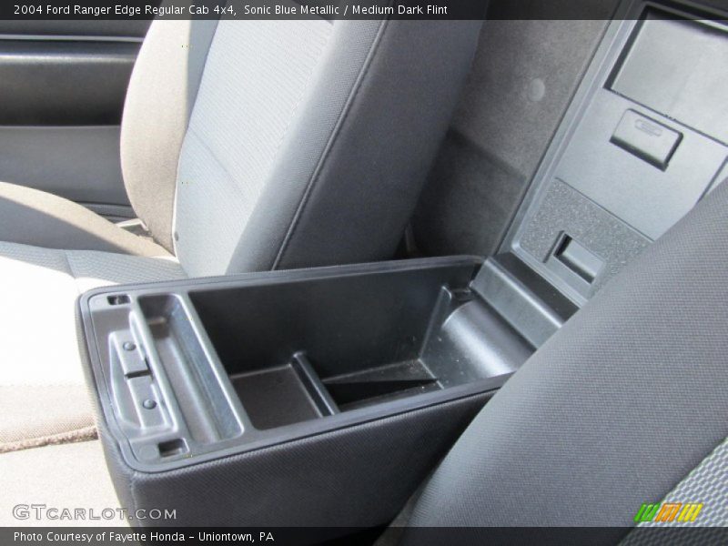 Sonic Blue Metallic / Medium Dark Flint 2004 Ford Ranger Edge Regular Cab 4x4