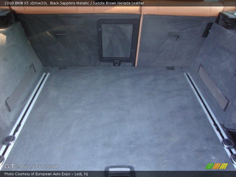 Black Sapphire Metallic / Saddle Brown Nevada Leather 2009 BMW X5 xDrive30i