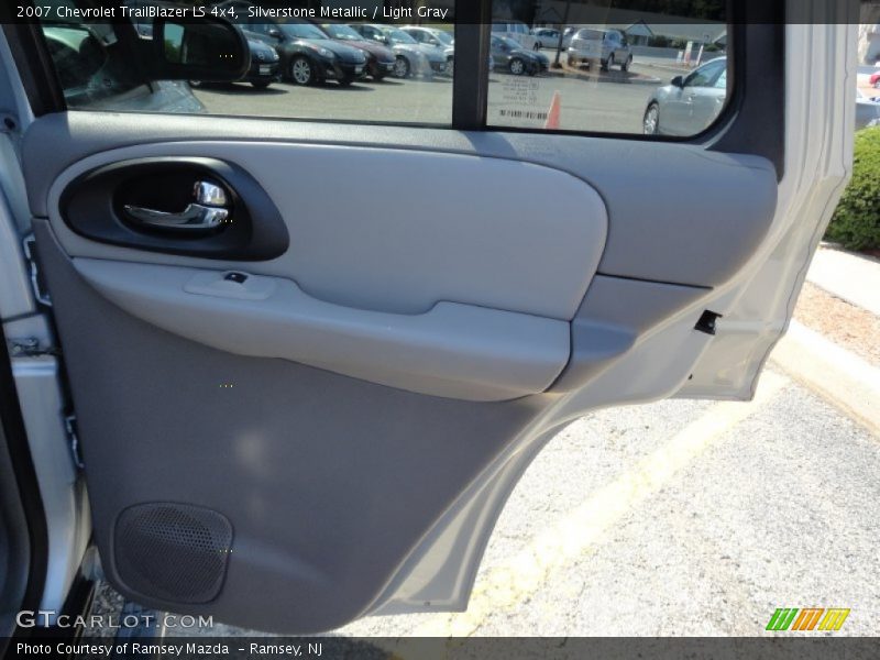 Silverstone Metallic / Light Gray 2007 Chevrolet TrailBlazer LS 4x4