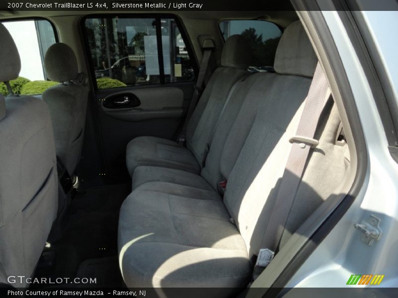 Silverstone Metallic / Light Gray 2007 Chevrolet TrailBlazer LS 4x4
