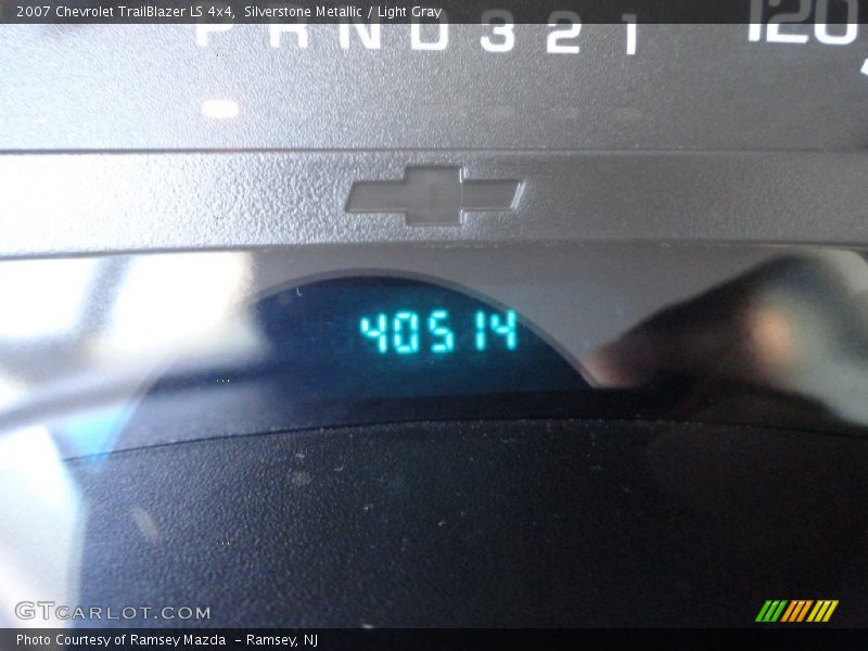 Silverstone Metallic / Light Gray 2007 Chevrolet TrailBlazer LS 4x4