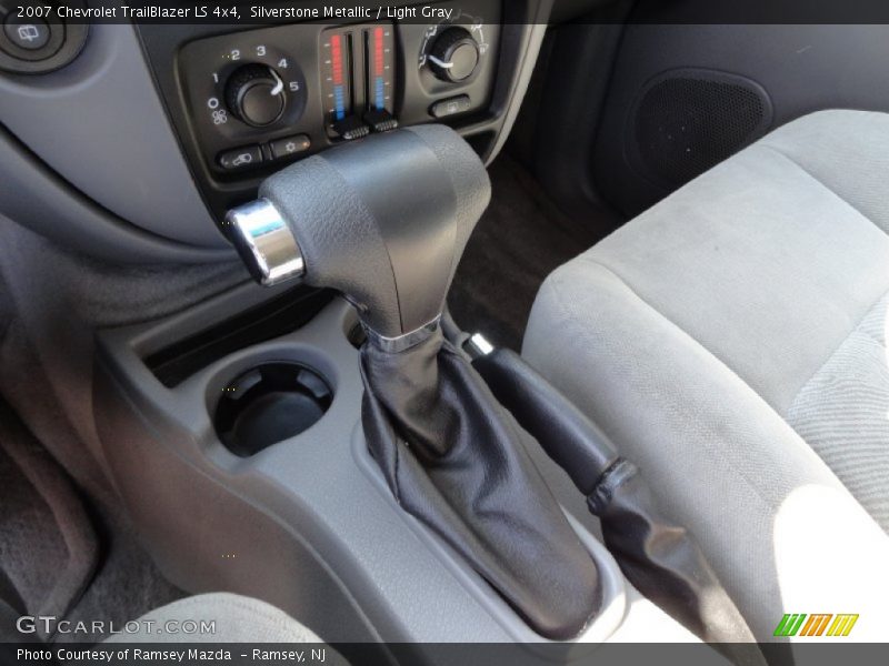 Silverstone Metallic / Light Gray 2007 Chevrolet TrailBlazer LS 4x4
