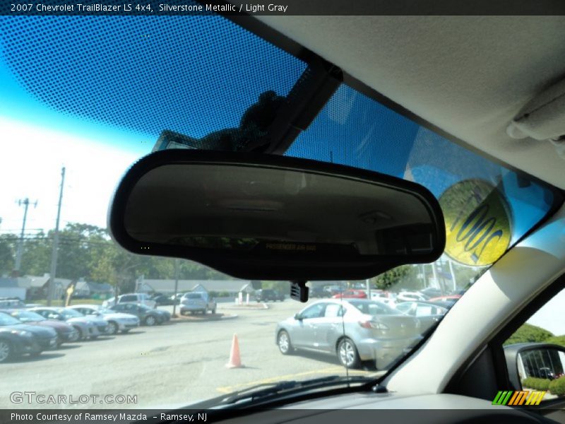 Silverstone Metallic / Light Gray 2007 Chevrolet TrailBlazer LS 4x4