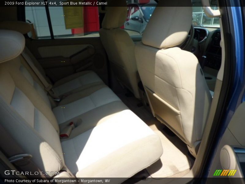 Sport Blue Metallic / Camel 2009 Ford Explorer XLT 4x4