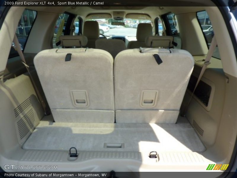 Sport Blue Metallic / Camel 2009 Ford Explorer XLT 4x4