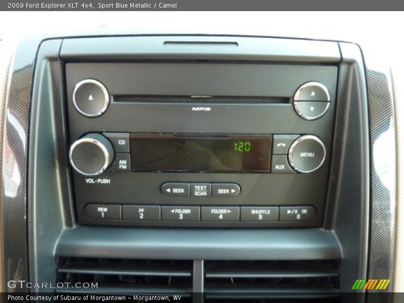Sport Blue Metallic / Camel 2009 Ford Explorer XLT 4x4