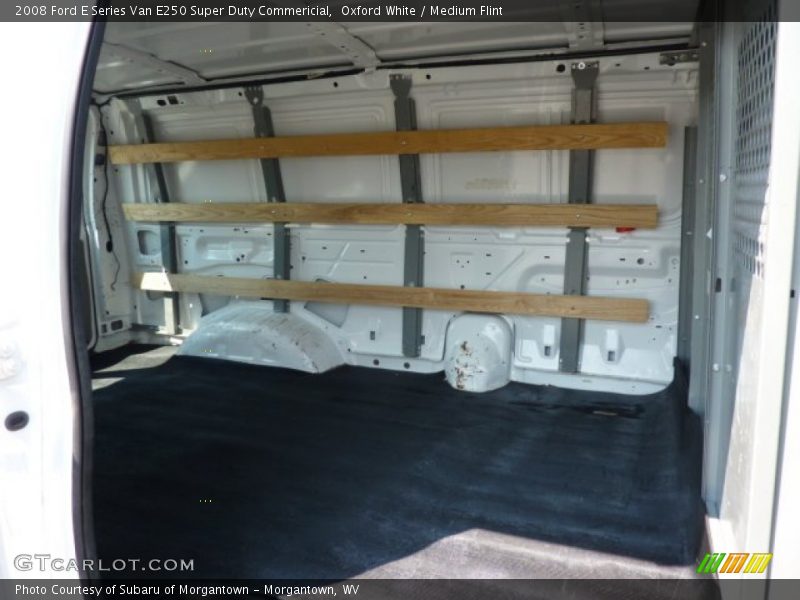 Oxford White / Medium Flint 2008 Ford E Series Van E250 Super Duty Commericial