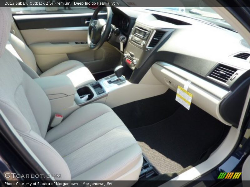 Deep Indigo Pearl / Ivory 2013 Subaru Outback 2.5i Premium