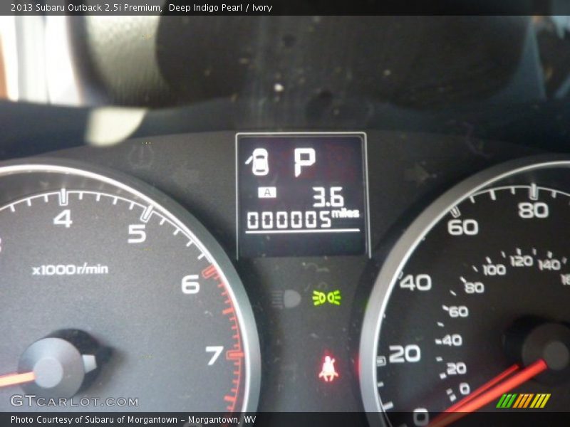 Deep Indigo Pearl / Ivory 2013 Subaru Outback 2.5i Premium