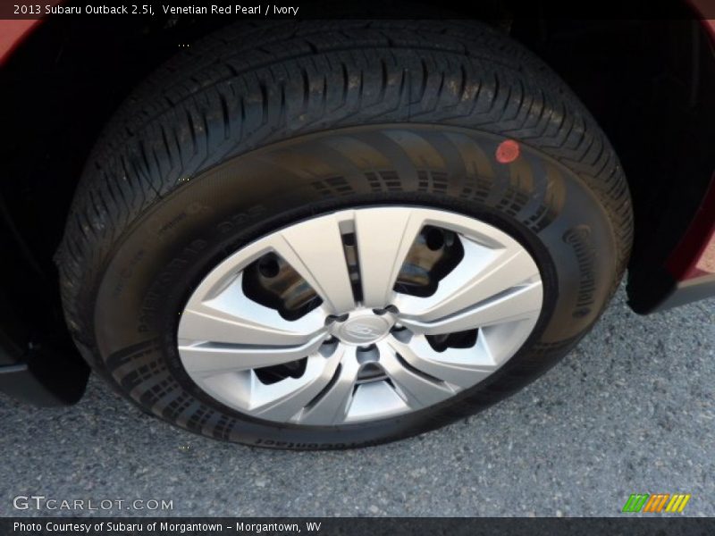 Venetian Red Pearl / Ivory 2013 Subaru Outback 2.5i