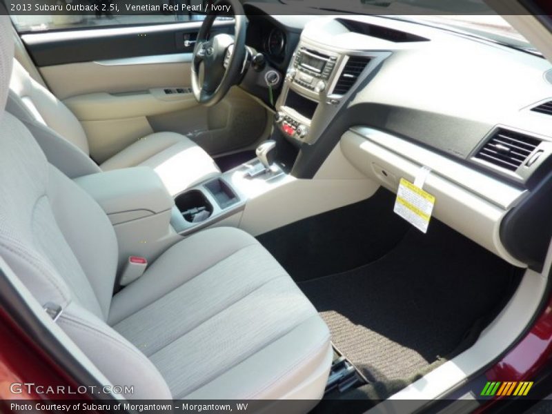 Venetian Red Pearl / Ivory 2013 Subaru Outback 2.5i