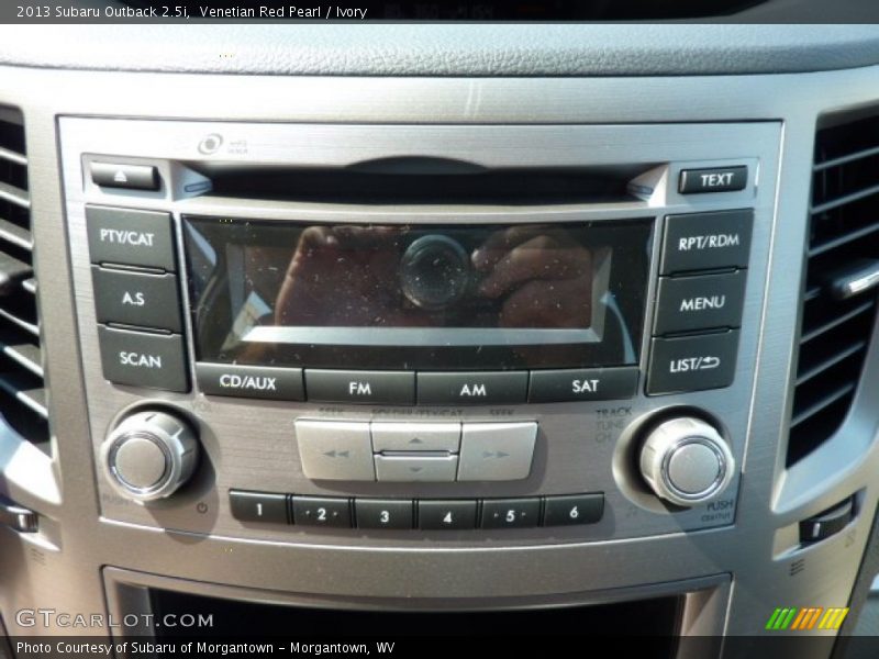 Venetian Red Pearl / Ivory 2013 Subaru Outback 2.5i